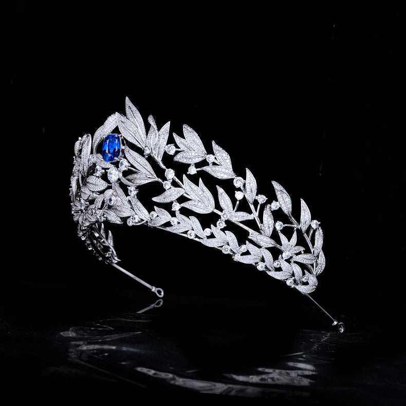 Sapphire Crown CopperCrown Wedding Headdress