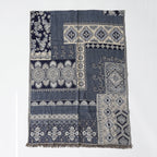 Men's Cotton Jacquard  Warm Scarf