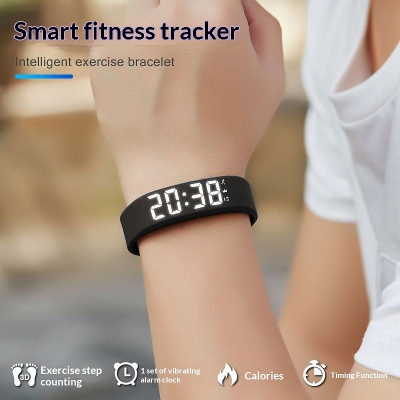 Alarm Watch For Male Students  Sporty Multi-function