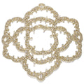 Floral Temperament Bride Headband Rhinestone