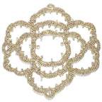 Floral Temperament Bride Headband Rhinestone
