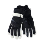 Womens Fleece-Lined Cold-Weather Five-Finger Cycling Gloves