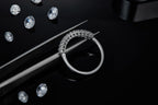 Light And Shadow Bloom - A Wedding Ring Set
