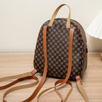 Women's Casual Sequin Decorative Dotted Prints Backpack