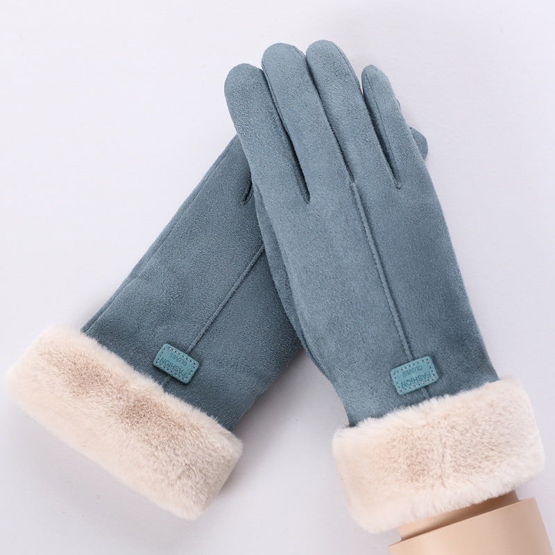 Touchscreen Compatible Thermal Gloves For Women