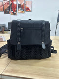 Large-Capacity Stylish Insulated Quilted Mommy Backpack For Outdoor Travel