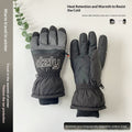 Ski Gloves For Men With Touchscreen Cold-proof And Windproof