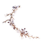 White Pearl Plate Hair Band Wedding