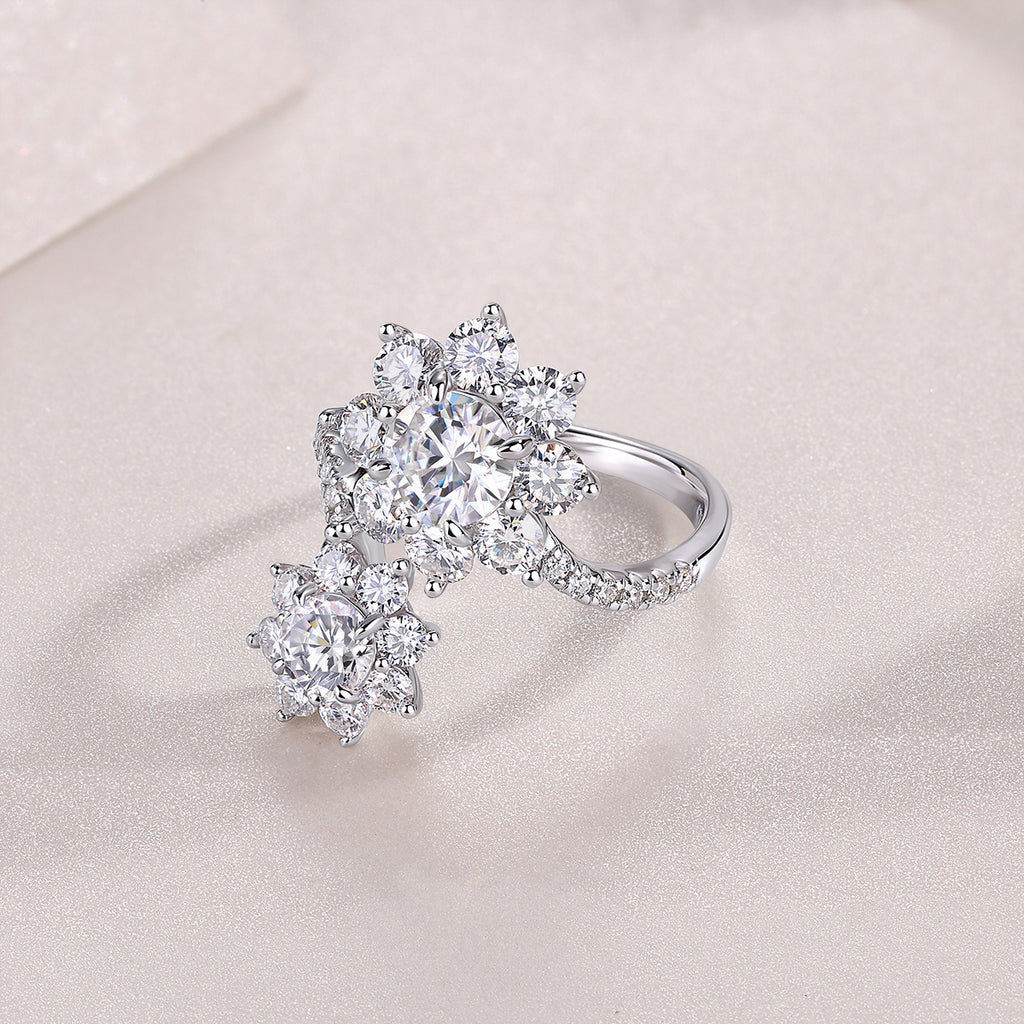 A Wedding Ring Set With Top-quality 1-carat