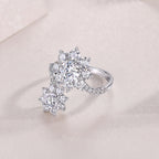 A Wedding Ring Set With Top-quality 1-carat