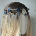 Leaf Water Drop Headband Female Headdress