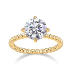 Wedding Ring Set With 3-carat S925 Silver