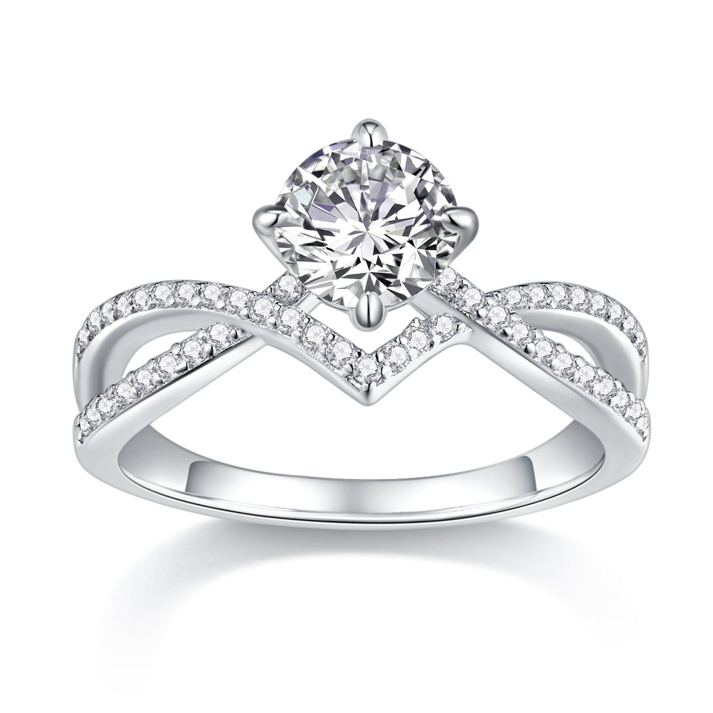 Sacred Vow - A Wedding Ring Set With 2-carat
