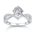 Sacred Vow - A Wedding Ring Set With 2-carat