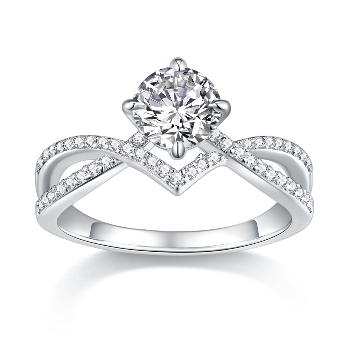 Sacred Vow - A Wedding Ring Set With 2-carat