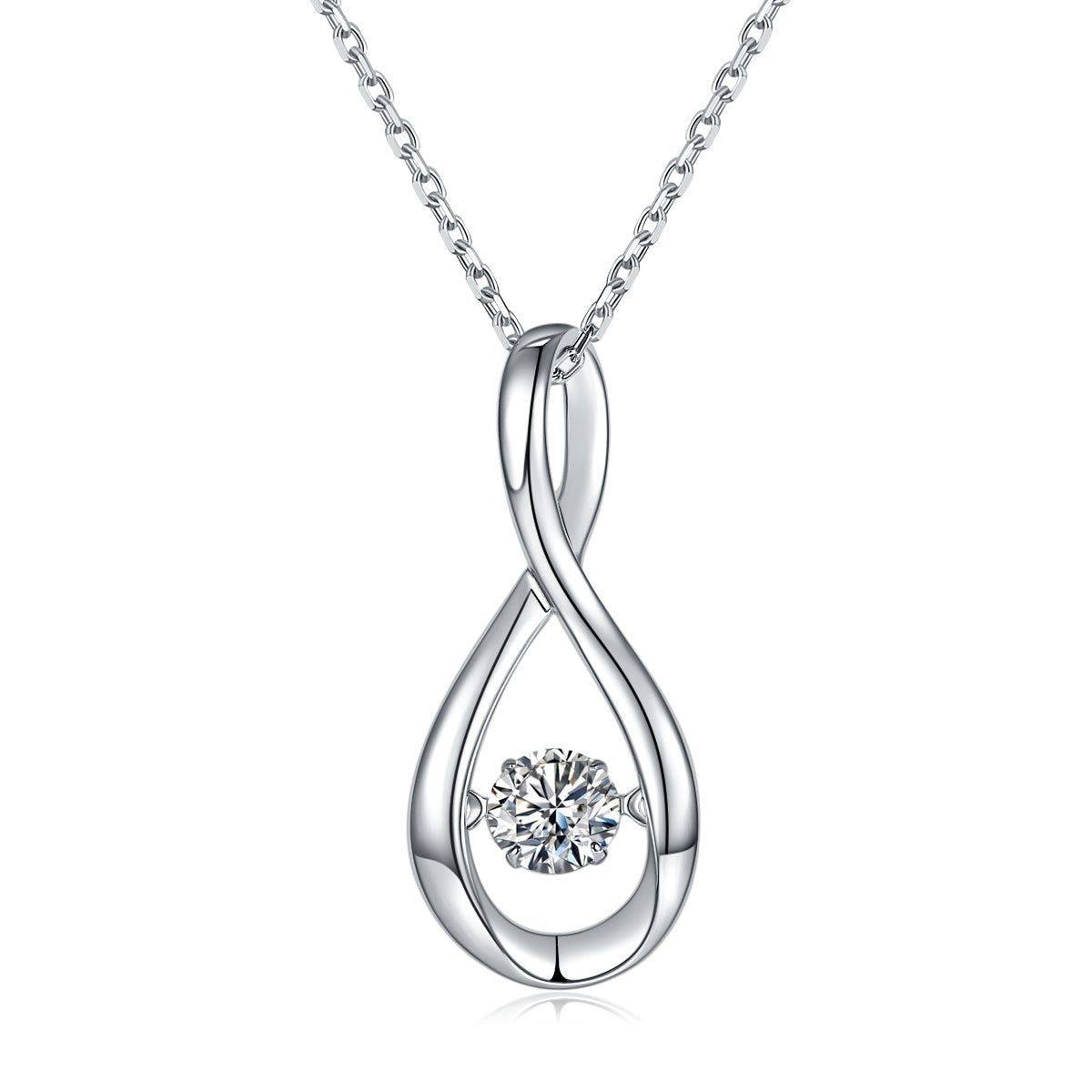 Set With Top-quality Moissanite,