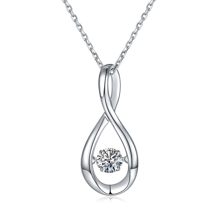 Set With Top-quality Moissanite,