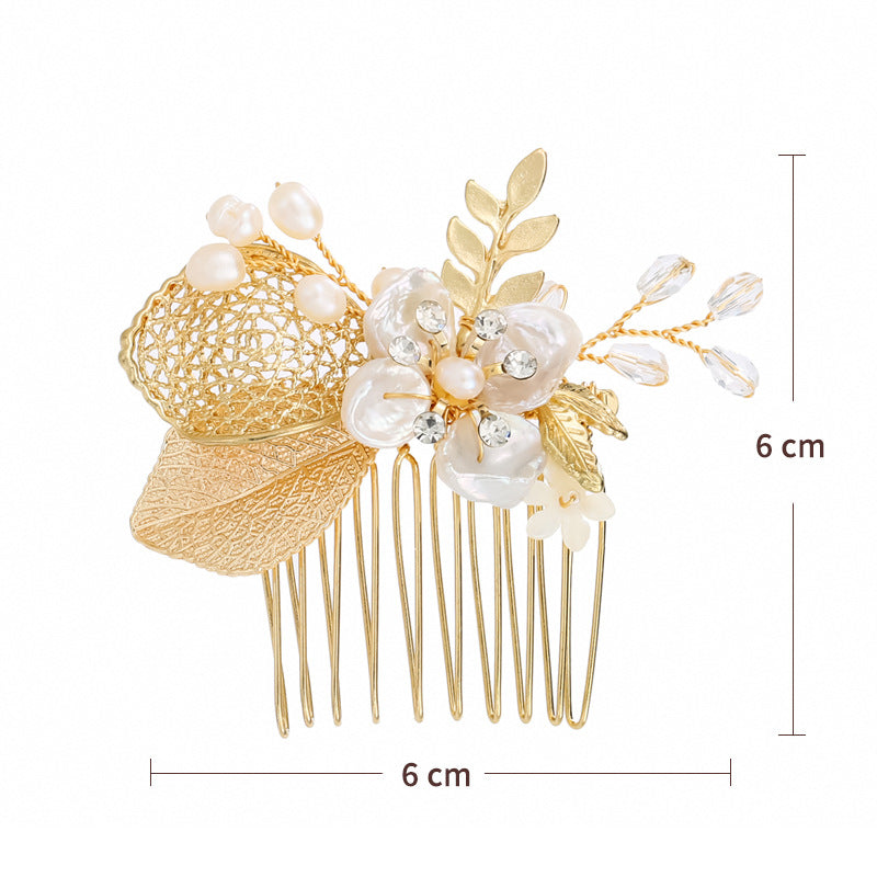 Korean bride comb comb wedding headdress