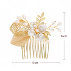 Korean bride comb comb wedding headdress