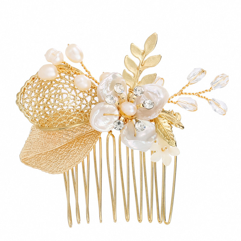 Korean bride comb comb wedding headdress