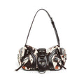 Edgy Y2k-style Single-shoulder Commuter Crossbody Biker Bag