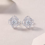 Earrings Set With 0.5-carat Stud Earrings,