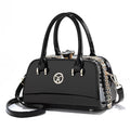 Shiny Leather Diamond-Embellished Womens Bag
