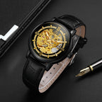 Mens Hollow-out Mechanical Watch