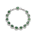 Water Drop Long Necklace Earring Ring Bracelet