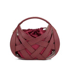 Woven Hollow-out Single-shoulder Crossbody Bag