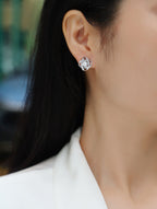Earrings Set With 0.5-carat Stud Earrings,