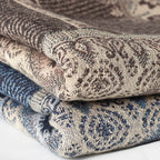 Men's Cotton Jacquard  Warm Scarf