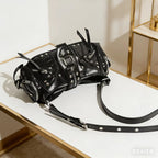 Edgy Y2k-style Single-shoulder Commuter Crossbody Biker Bag