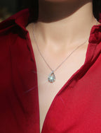 Necklace Pendant Set With Top-quality Moissanite S925
