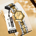Women's Octagonal Waterproof Quartz Simple Watch