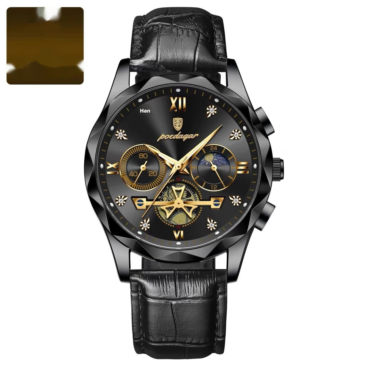Mens Waterproof Multifunctional Watch