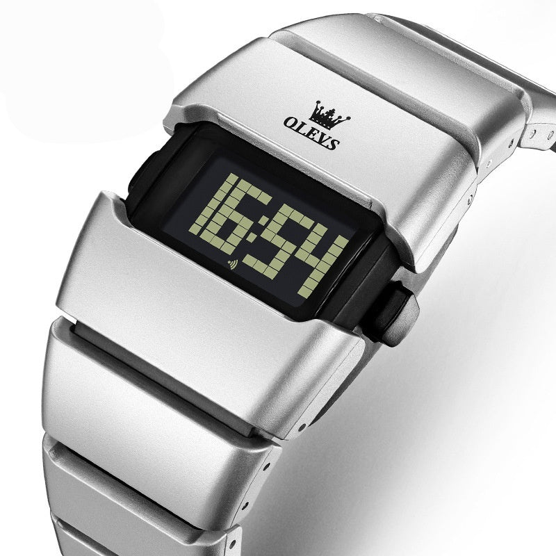 Digital Display High-end Square-shaped Watch