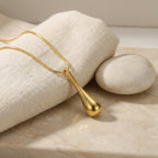 925 Sterling Silver  Teardrop Pendant