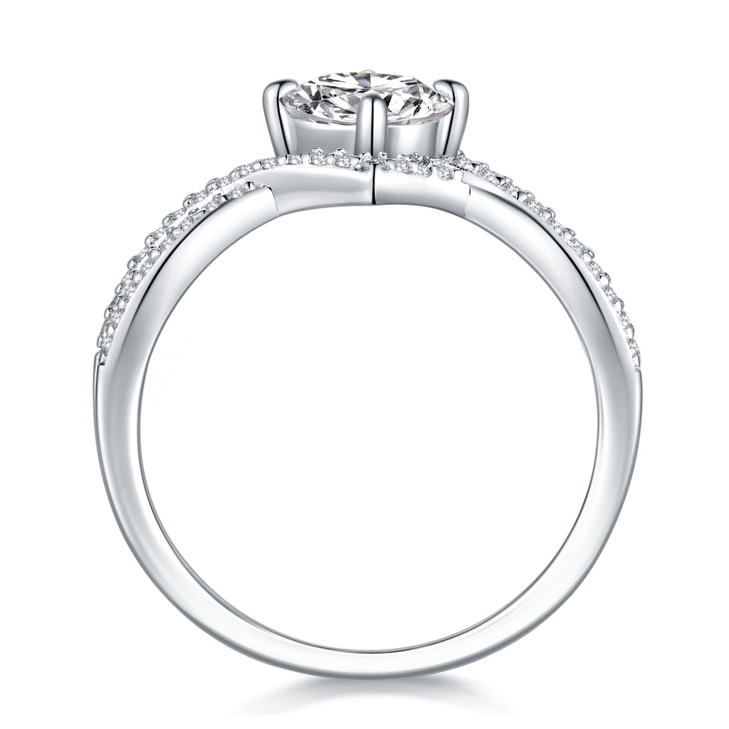 Sacred Vow - A Wedding Ring Set With 2-carat