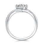 Sacred Vow - A Wedding Ring Set With 2-carat