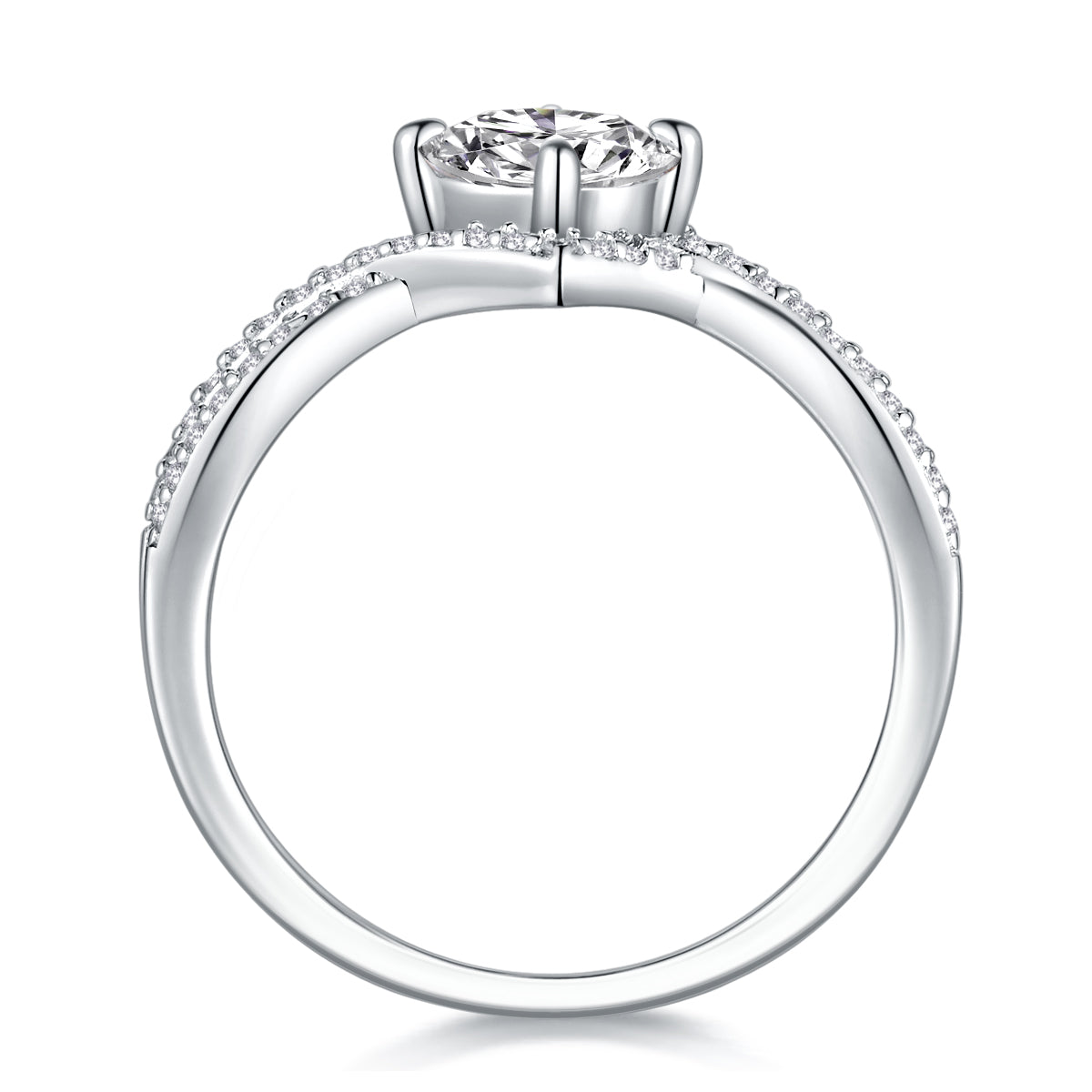 Sacred Vow - A Wedding Ring Set With 2-carat
