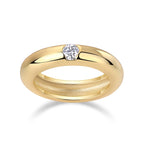 Light Luxury Jewelry Silver Ring Set