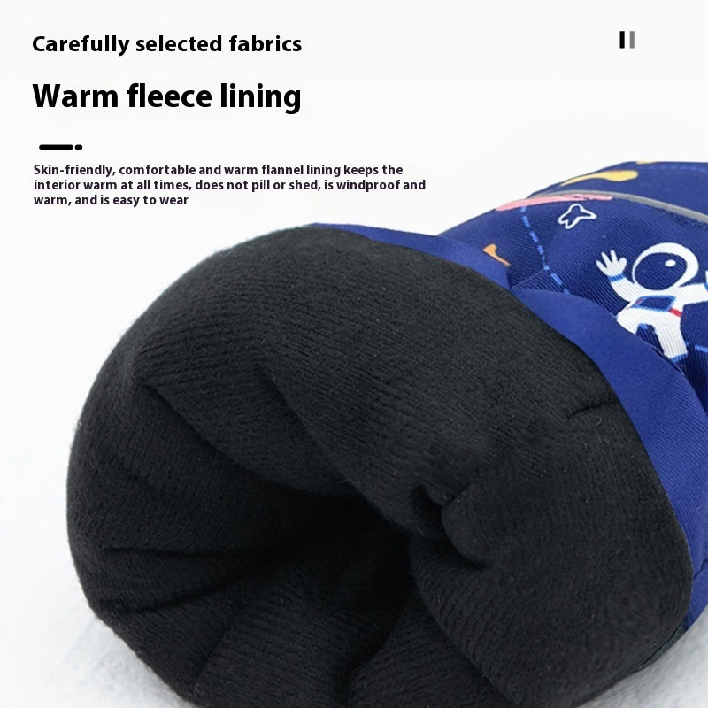 Warm Thickened Cotton Waterproof Boys And Girls