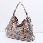 Women's Genuine Leather Large-Capacity Shoulder Handbag