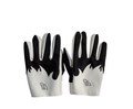 Crocodile-Grain Flame-Contrast Sheepskin Gloves For Winter