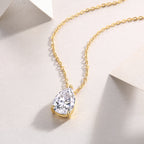 Necklace Pendant Set With Pear-shaped .