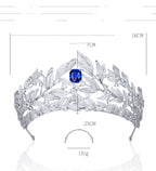 Sapphire Crown CopperCrown Wedding Headdress