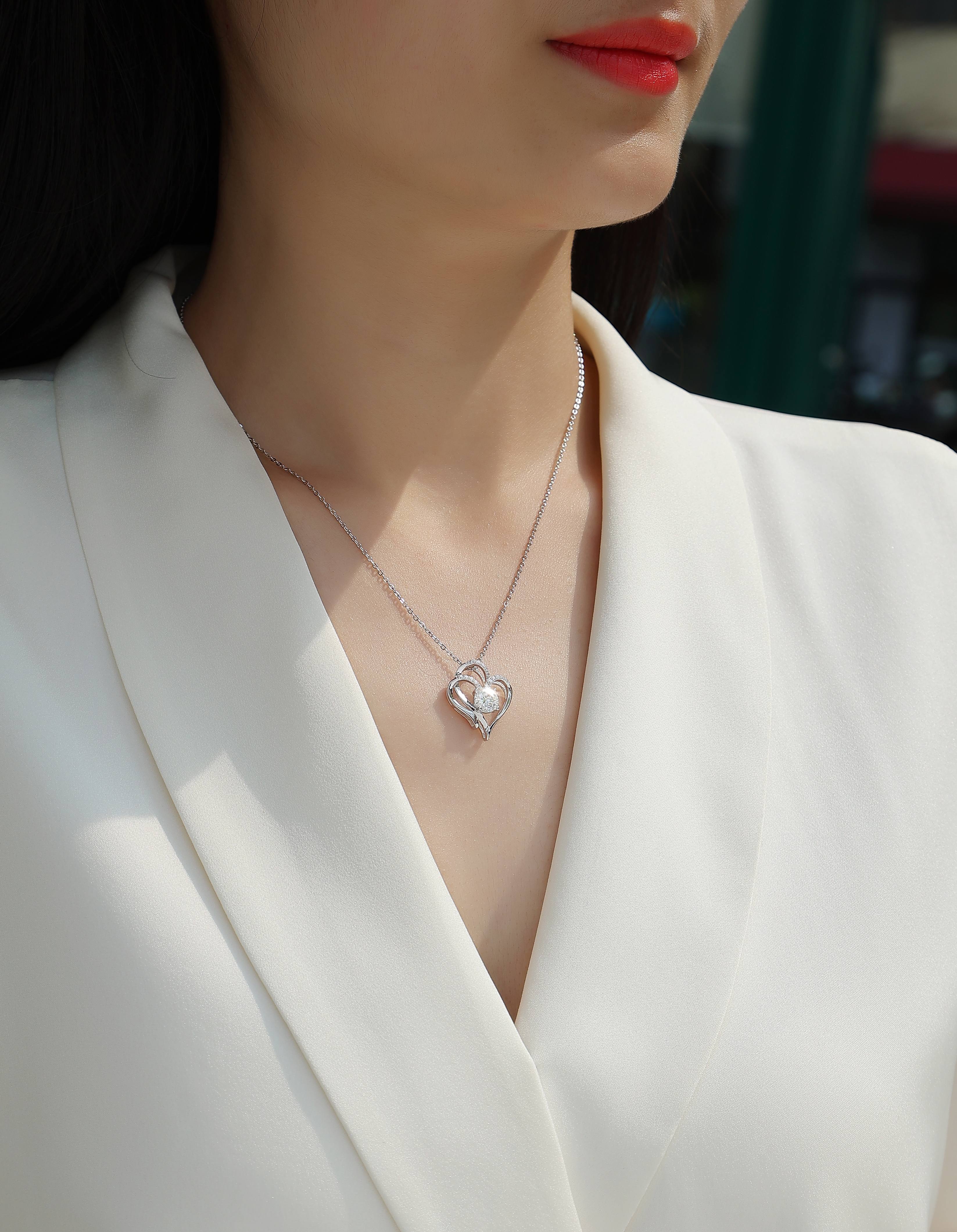 Pendant Necklace Set With  S925 Silver