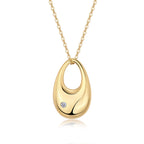 Necklace Pendant Set With  Moissanite S925
