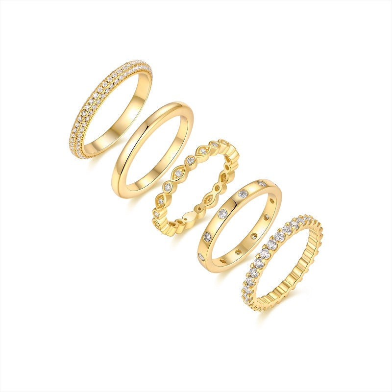 Morning Light Gold Ring -